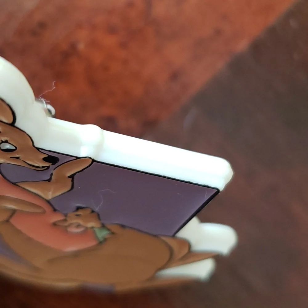 Vintage Disney Kanga and Roo Brooch Pin